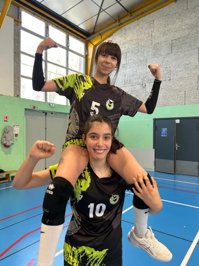 Les M13 Filles à la tête du championnat départemental